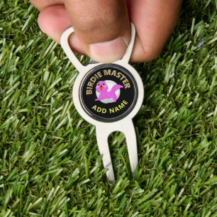 Personalized Divot Tool Bottle Opener with Marker