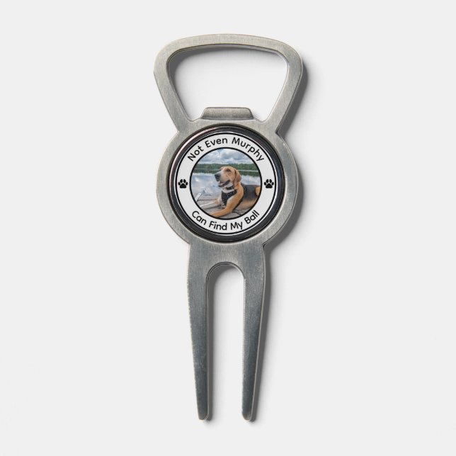 Personalized Divot Tool -My Dog Can't Find My Ball (Composite)