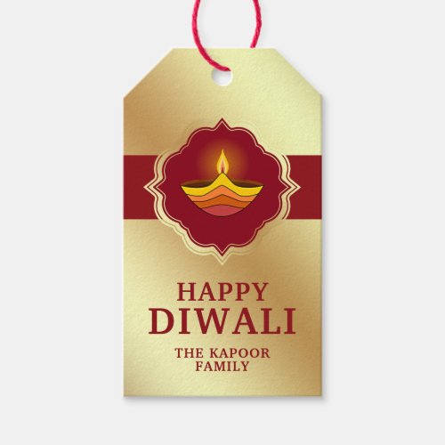 Personalized Diwali Gift Tags