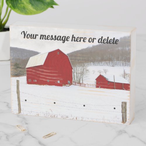Personalized DIY Four Place Decorative Key Rack Wooden Box Sign