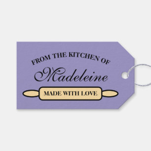 Personalized diy homemade gift tag labels
