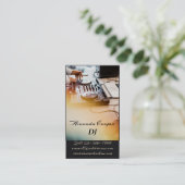 Personalized DJ Business Card (Standing Front)