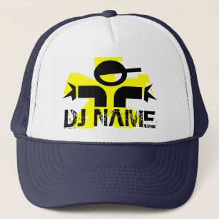 Personalized DJ hat with custom name