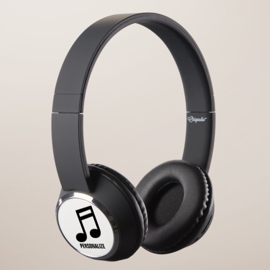 Personalized DJ headphones with custom logo (3/4)