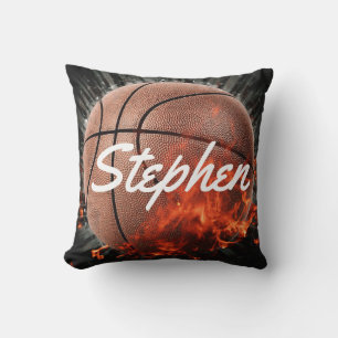 Personalized - Do What You Love - Basketball Throw Pillow