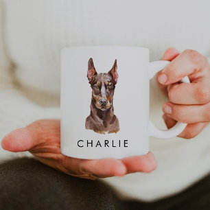 Personalized Doberman Dog Lover Mug