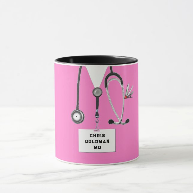 Personalized Doctor Collectible Mug (Center)