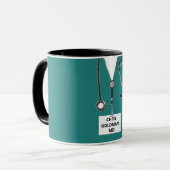 personalized doctor collectible mug (Front Left)