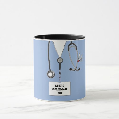 personalized doctor collectible mug