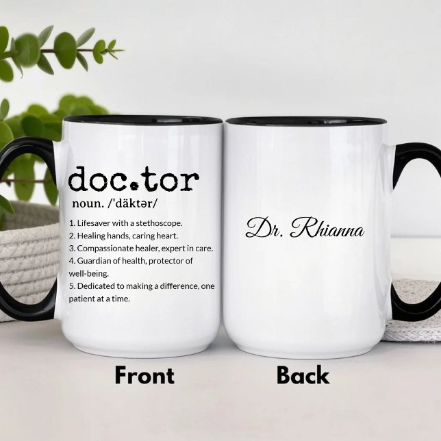 Personalized Doctor Definition Mug (Creator Uploaded)