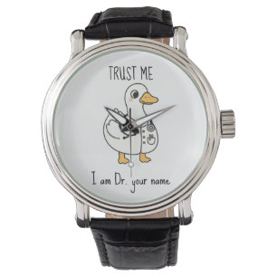 Personalized Doctor Duck Watch