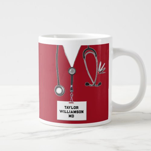 Personalized Doctor Gift Giant Coffee Mug