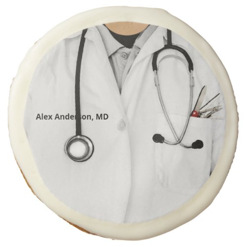 Personalized Doctor Gift Sugar Cookie