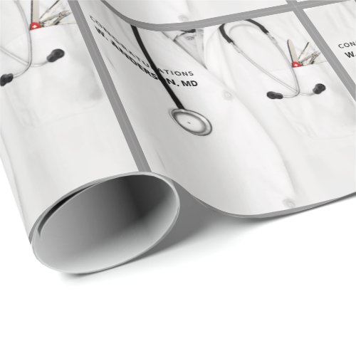 Personalized Doctor Gift Wrapping Paper