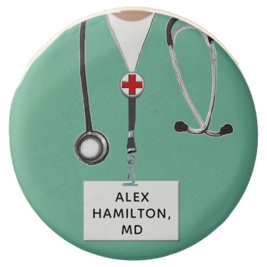 Personalized Doctor Gifts Chocolate Covered Oreo (Front)