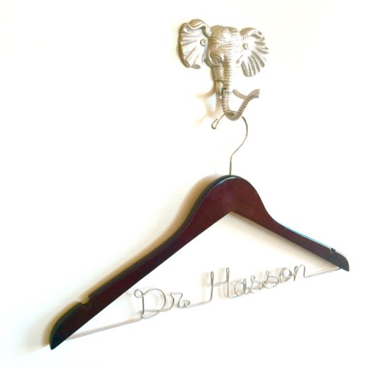 Personalized Doctor Hanger (3/4)