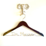 Personalized Doctor Hanger<br><div class="desc">Wondering what to give as a medical school graduation gift or as a gift to a special doctor in your life? A personalized hanger for the new doctor’s lab coat is the perfect idea! This wood hanger is customized with the doctor’s name and makes a unique and thoughtful medical school...</div>