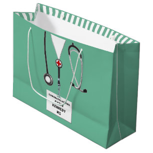 Personalized Doctor Medical School Large Gift Bag
