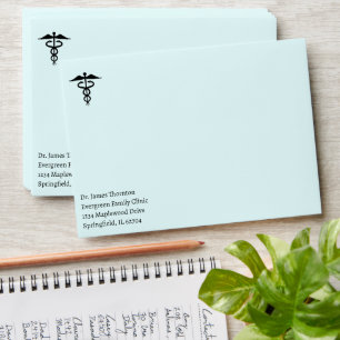 Personalized Doctor Medical Student Physician Envelope