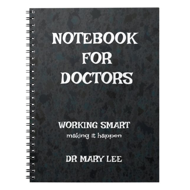 Personalized Doctor Notebook (Front)