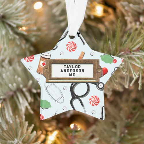 Personalized Doctor Ornament