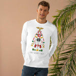 Personalized Doctors and Nurses Christmas Tree T-Shirt<br><div class="desc">This Christmas graphic t-shirt is perfect for a doctor,  any medical assistant. Featuring medical assistants' tools of their trade all brought together int the shape of a tree. Perfect for those Christmas parties or as a Christmas gift! Unwrap the presents while wearing this and declaring your vocation</div>