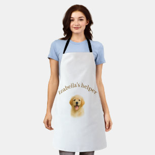 Personalized Dog Apron Custom Photo & Text