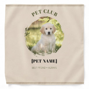 Personalized Dog Bandana – Pet Name Dog Lover Gift
