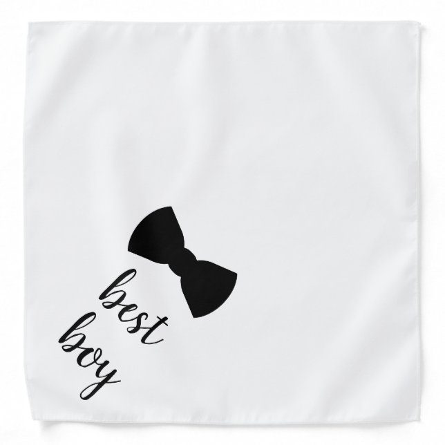 Personalized Dog Bandana, Wedding Dog Bandana,  Bandana (Front)