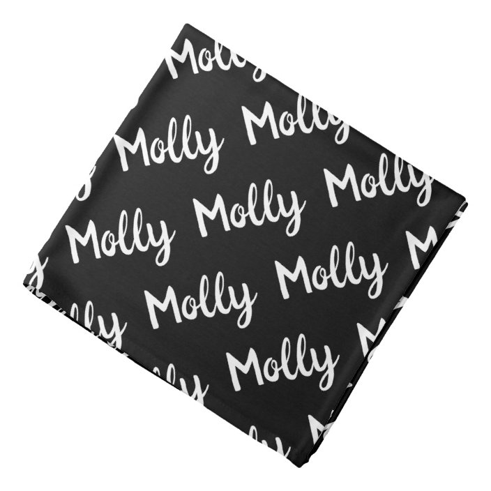 personalized pet bandana