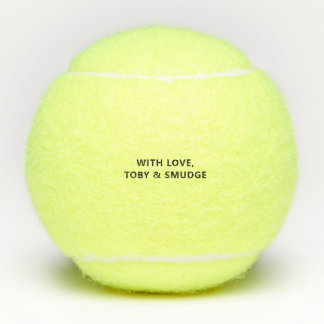 Personalized Dog Birthday Wedding Favors Custom Tennis Balls