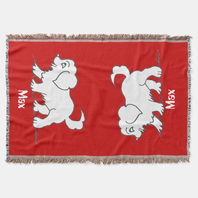 Personalized Dog Blanket (Front)