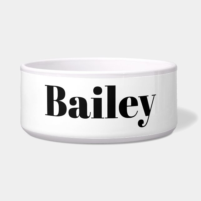 Personalized Dog Bowl (Front)