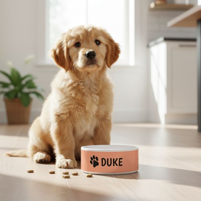 Personalized dog bowl with pet's name  (Creator Uploaded)