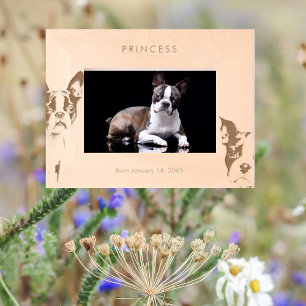 Personalized Dog Breed  Engraved Frames