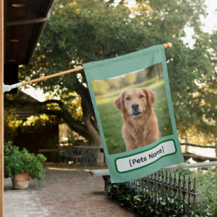 Personalized Dog & Cat 27x40 House Flag Outdoor