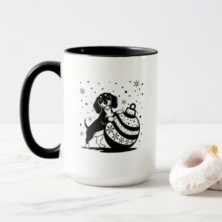Personalized dog Christmas Mug