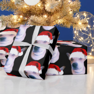 Personalized Dog Christmas Wrapping Paper