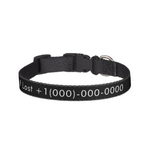 Personalized Dog Collar with Phone Number
