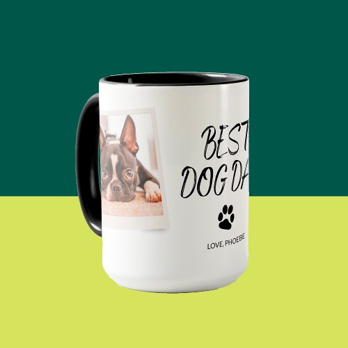 Personalized Dog Dad French Bulldog Fathers Day  Mug