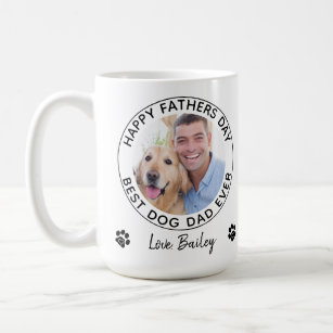 Custom/Personalize Vintage Dog Dad Mug