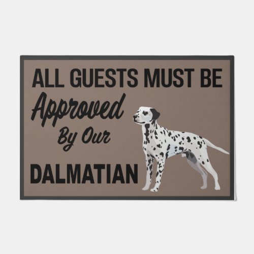 Personalized Dog Doormat Funny Dog Welcome Doormat