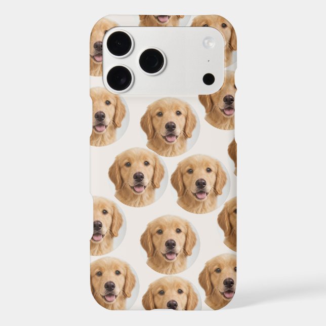 Personalized Dog Face Pattern Case-Mate  iPhone Case (Back)