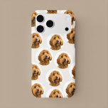 Personalized Dog Face Pattern iPhone 17 Pro Max Case<br><div class="desc">Turn your favorite furry friend into a stylish everyday accessory with this personalized dog face pattern iPhone case. Featuring a seamless repeating design made from your pet’s photo, this case combines playful charm with a modern neutral aesthetic. Perfect for dog lovers who appreciate clean, minimalist design, this custom phone case...</div>