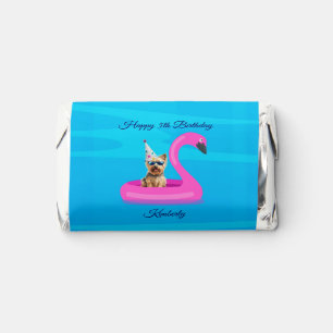 Personalized Dog Floatie Hershey's Miniatures