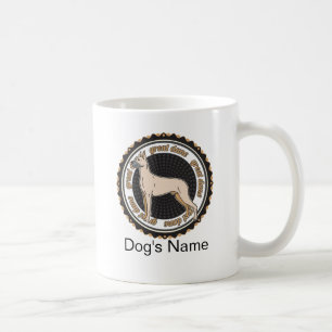 Personalized Dog Great Dane With Name Coffee Mug