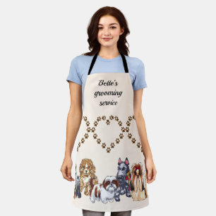 Personalized Dog Grooming Apron