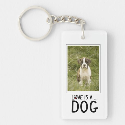 Personalized Dog Items for Dog Businesses Keychain