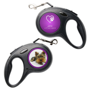 Personalized Dog Leash Purple sniff, pull, repeat