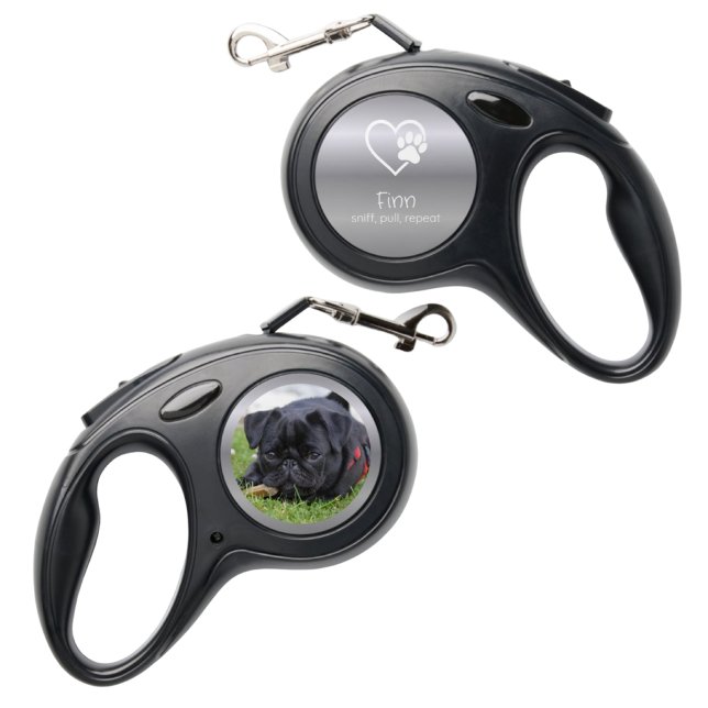 Personalized Dog Leash Silver sniff, pull, repeat (Creator Uploaded)